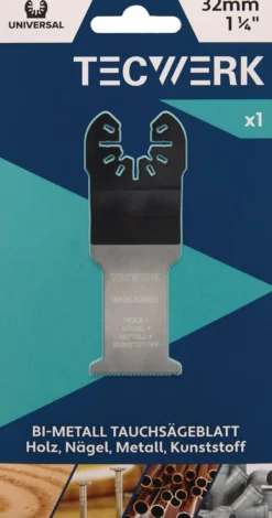 Tauchsägeblätter B.32mm Eintauch-T.51mm 1 St.Univ.TECWERK