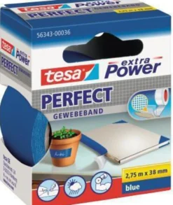 tesa Gewebeband extra Power Perfect 56343-00036 38mmx2,75m blau