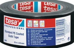 Tesa Gewebeband Tesaband Standard 4688 schwarz L.25 m B.50 mm - 04688-00042-00
