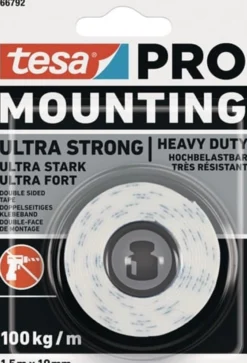 TESA Montageband Mounting PRO Ultra Strong 66792 weiß 1,5 m x 19 mm - 66792-00000-00