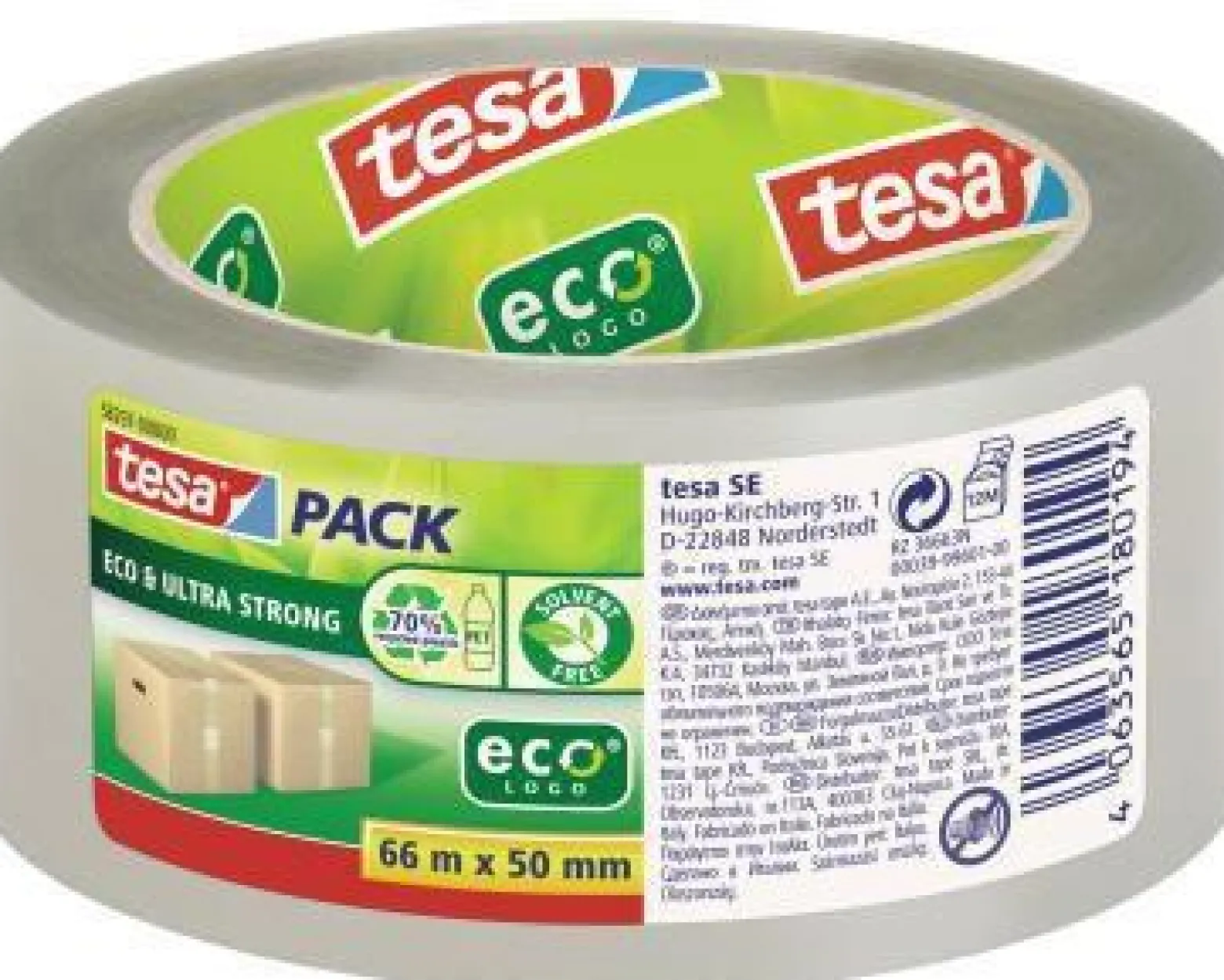 tesa Packband Eco & Ultra Strong 58297-00000-00 50mmx66m tr
