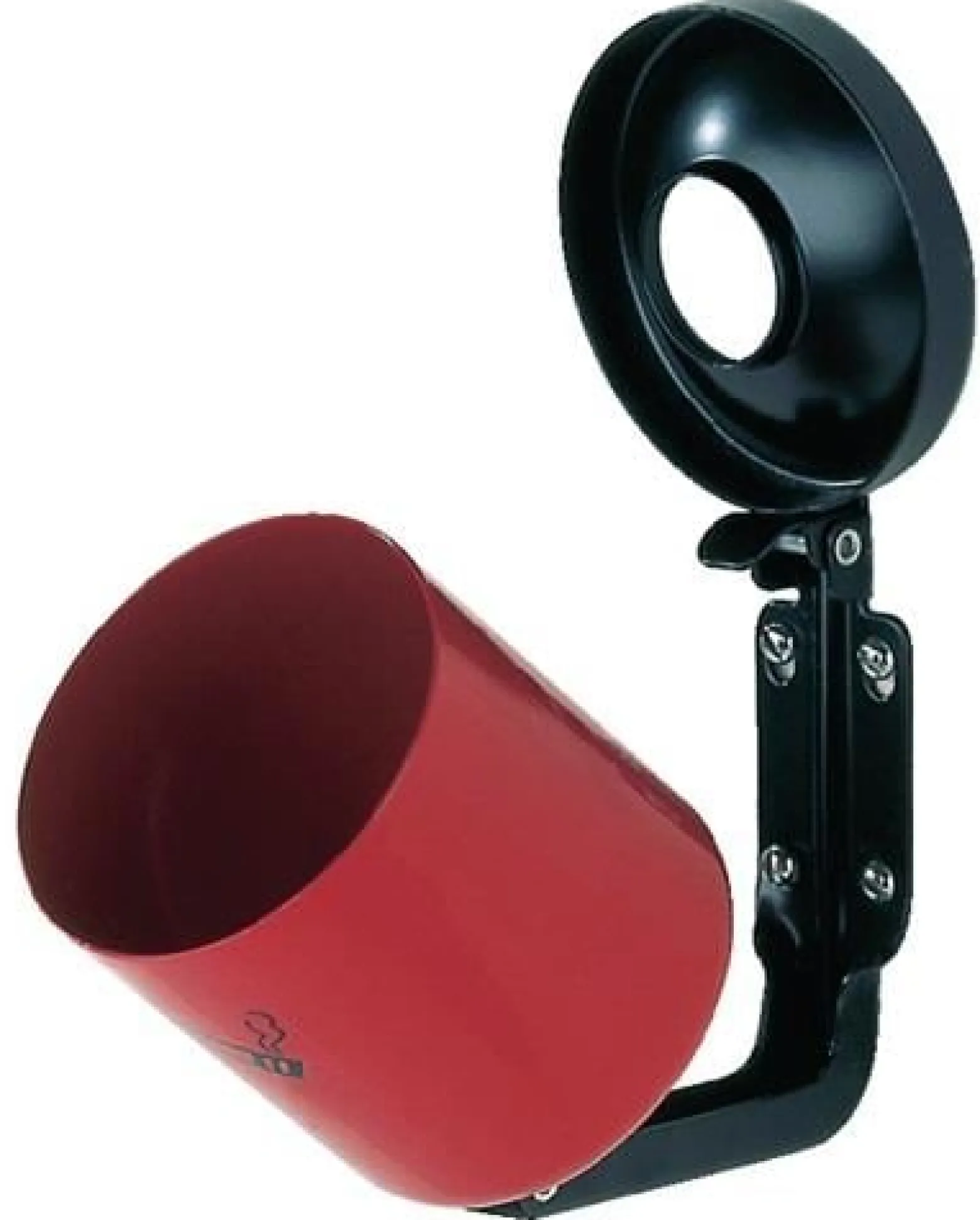 TKG Sicherheitswandascher graphit H.100xD.90mm m.Kippvorichtung - 350041