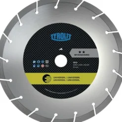 TYROLIT Diamanttrennscheibe DCU Stand.D.125mm Bohr.22,23mm Bau univ.7mm - 34499935