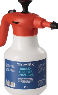 Universaldrucksprüher 1,5l FPM-Dichtung,Kunststoff-Düse TECWERK