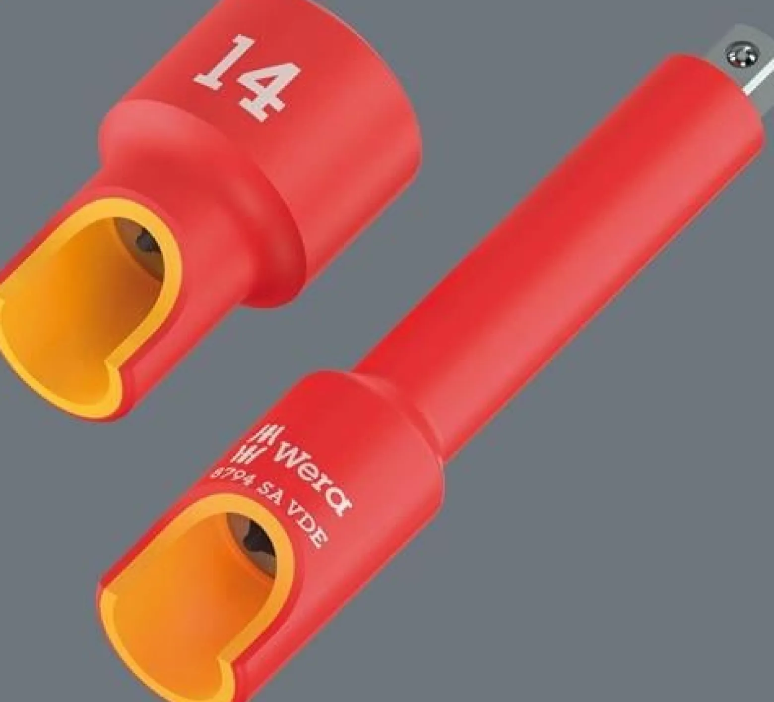 Verl.8794 SA VDE 1/4 Zoll L.91mm isol.WERA