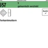 Vierkantmutter DIN 557 M5 5 galv.verz. 100 Stück