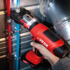 VIRAX Elektro-mechanische Presse Viper M2X + 2 Akkus - 253551