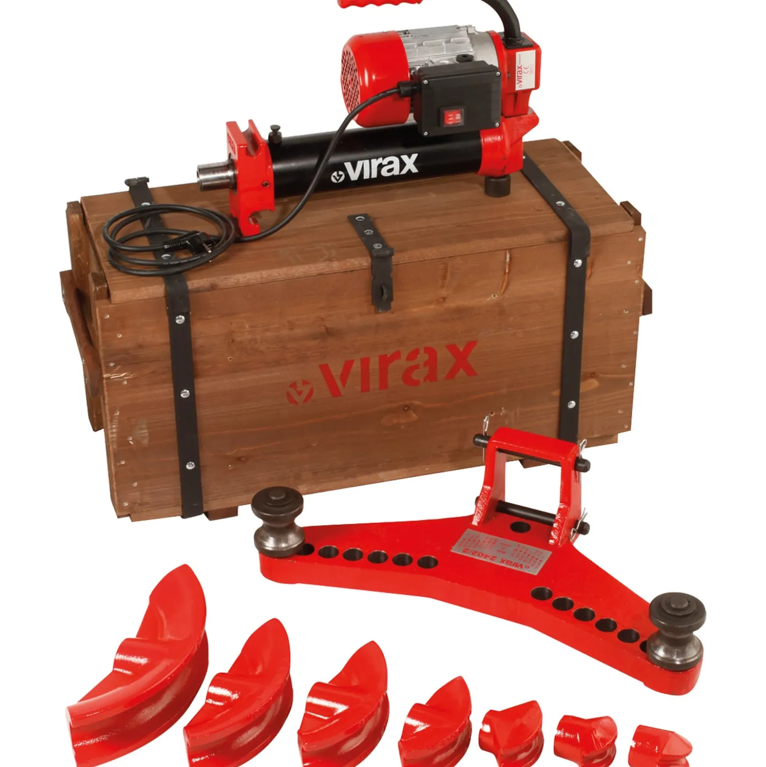 VIRAX Hydraulische Elektrobiegemaschine 3/8-2'' - 240843
