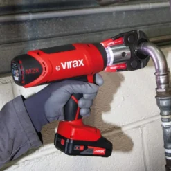 VIRAX L2X Mutternzange + U 16-20-25 + 2 Akkus - 253579