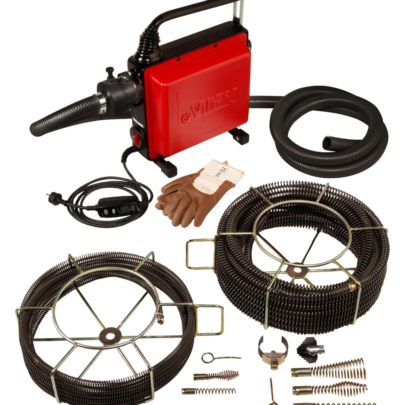 VIRAX Rohrreiniger VAL96QC + Spirale 16/22Mm - 293130