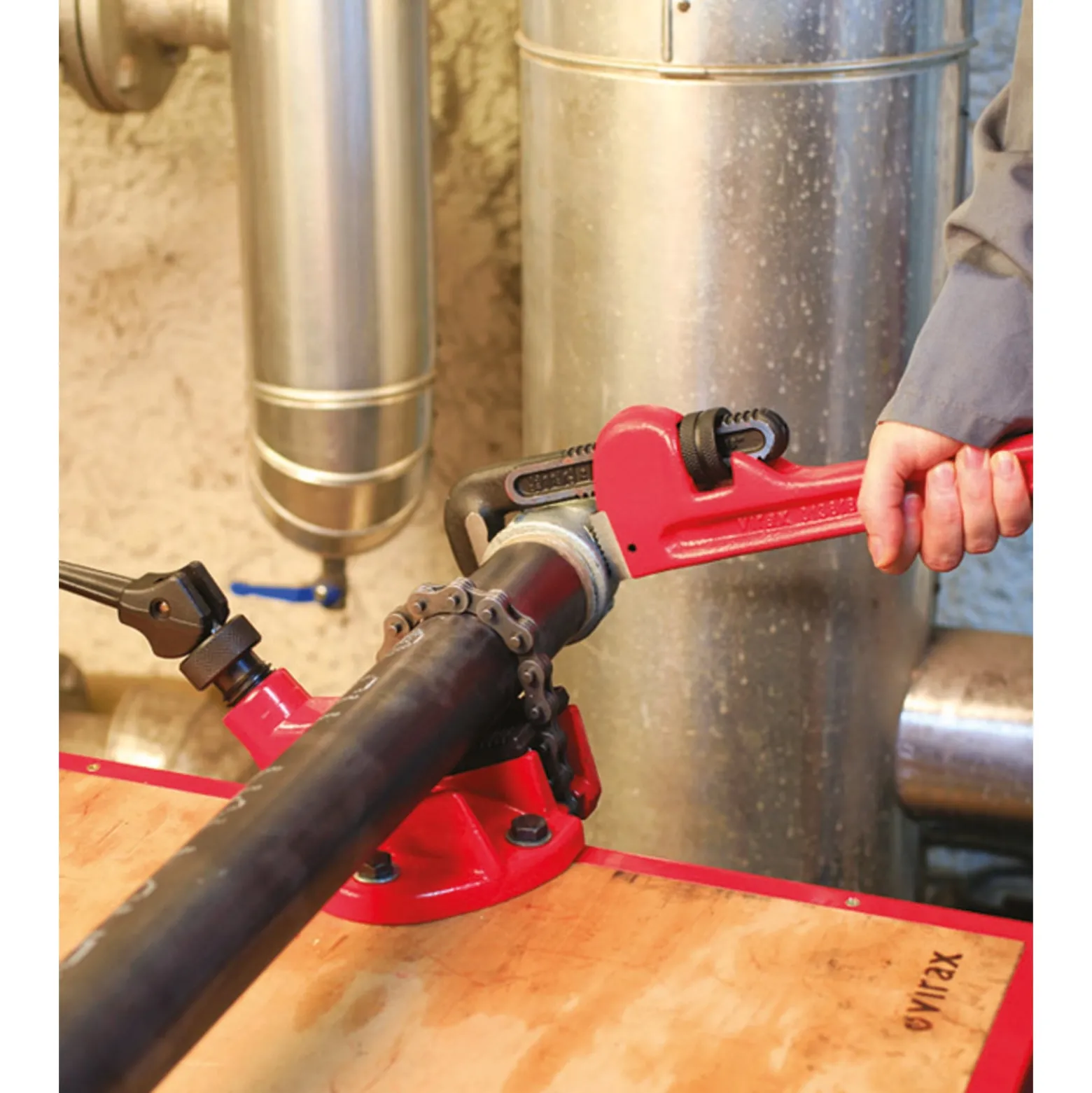 VIRAX Rohrzange Viragrip 8'' Heavy Duty - 13808