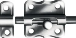 VORMANN Grendelriegel L.35 mm B.35 mm Stahl blau verzinkt - 000225035Z