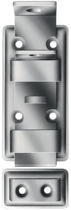 VORMANN Sicherheitsriegel L.48mm B.120mm STA blau verz - 000100120Z