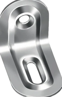 VORMANN Verstellwinkel L.39x28 mm B.22 mm S.1 mm Stahl roh blau verzinkt - 000174001Z