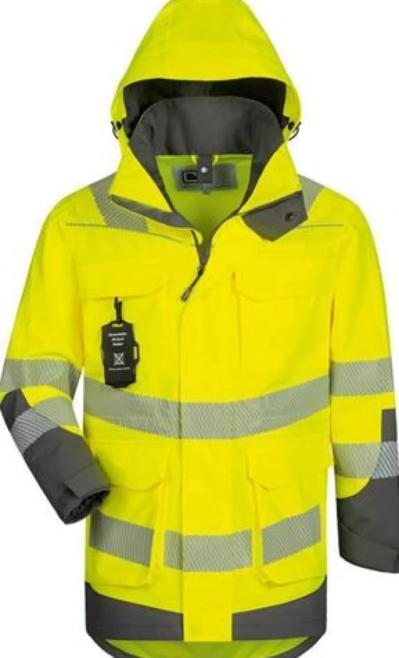 Warnschutzparka ARWID Gr.XXL gelb/grau ELYSEE