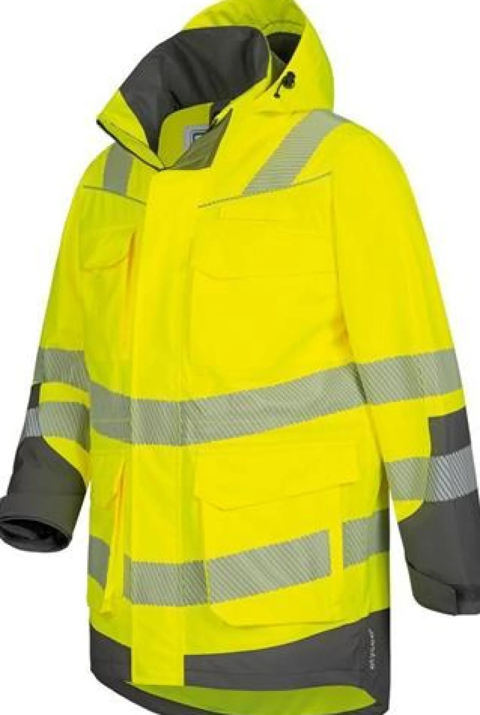 Warnschutzparka ARWID Gr.XXL gelb/grau ELYSEE