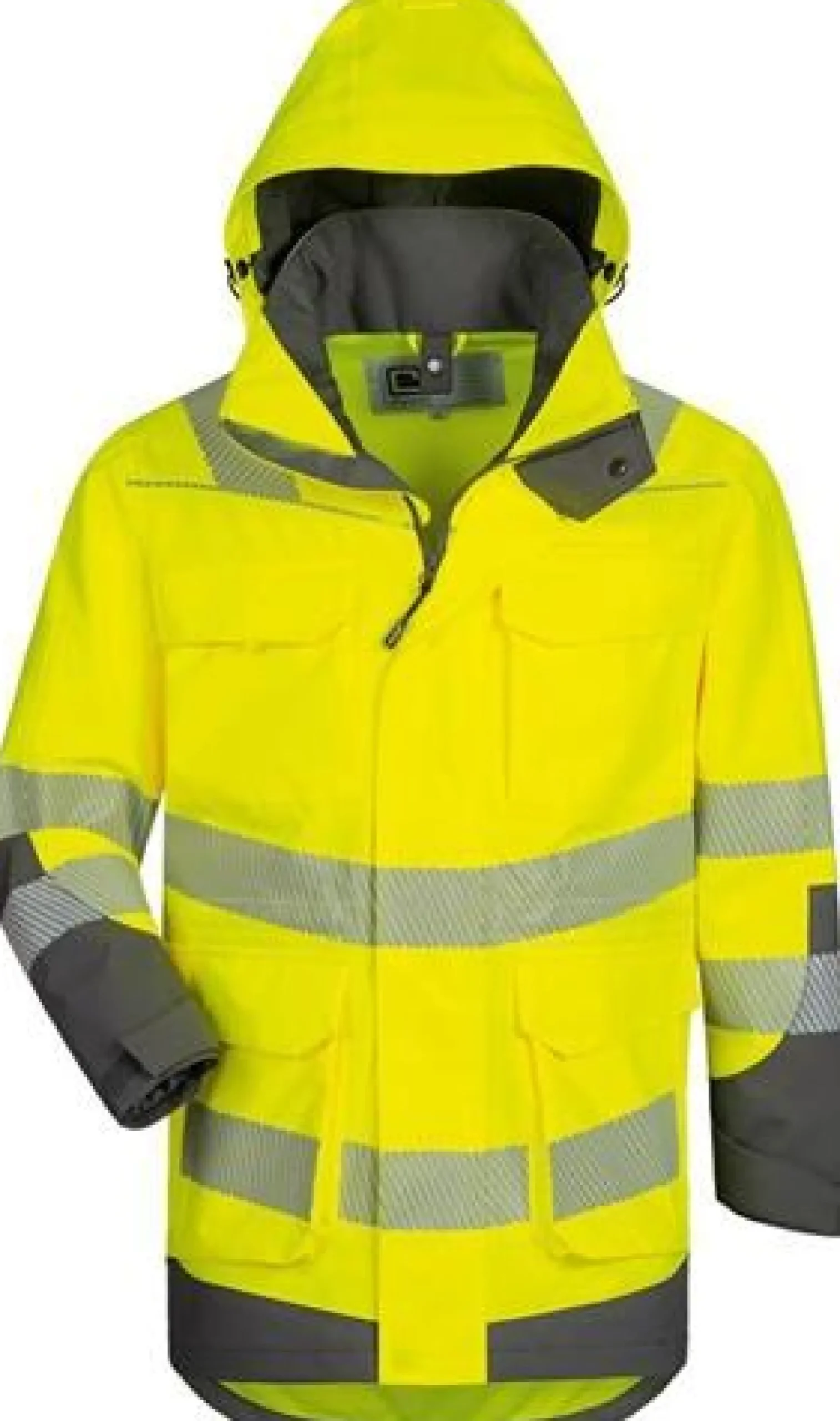 Warnschutzparka ARWID Gr.XXL gelb/grau ELYSEE