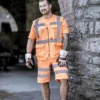 Warnweste 7118 Gr.2XL neonorange EN ISO 13688/EN ISO 20471/EN 1149 NITRAS