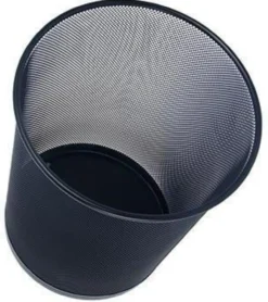 WEDO Papierkorb Office 65201 18l Drahtmetall schwarz