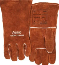 Weldas Schweißerhandschuhe braun EN 388 EN 12477 PSA II Gr. L (9)- 10-2392-L