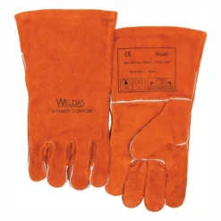 Weldas Schweißerhandschuhe rot EN 388 EN 12477 PSA II Gr. XL (9,5) - 10-2101-XL
