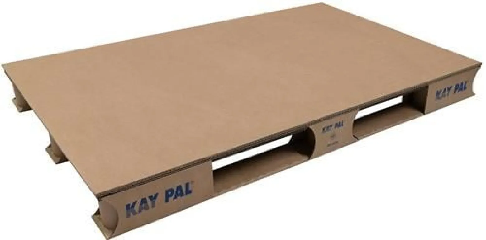 Wellpapp-Palette Maße 1200x800mm 2 Einfahröffnung TRANSPAK
