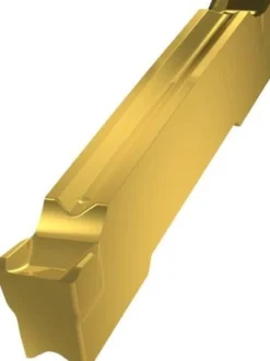 Wendeschneidplatte ISO GL3-D300G02L06-PR:G8330 Breite 3mm PVD beschichtet Gold