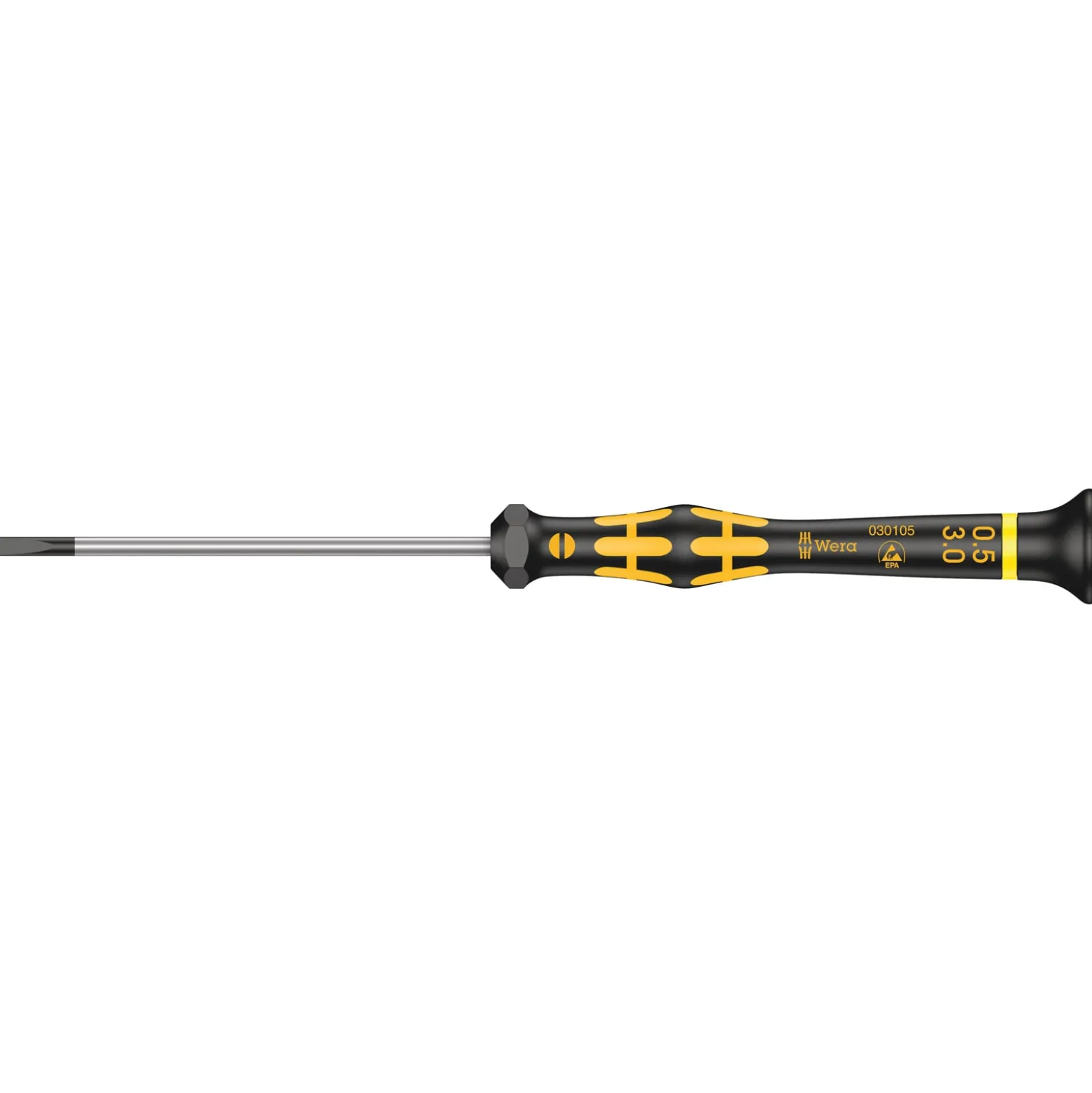 Wera 1578 A ESD Kraftform Micro Schlitz-Schraubendreher - 05030105001
