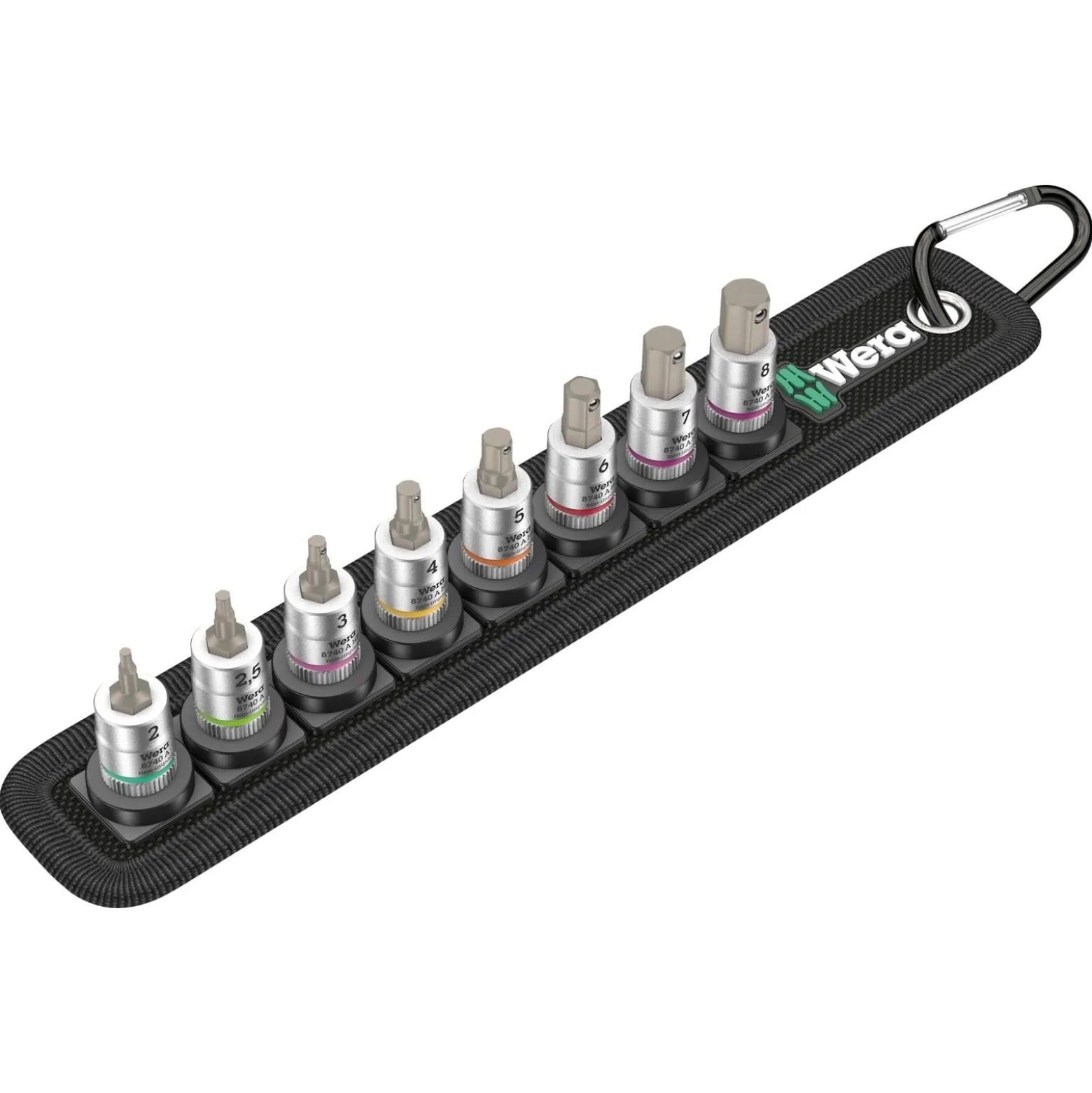 Wera Belt 2 8740 A Hex-Plus HF- 8tlg. 1/4" - 003881