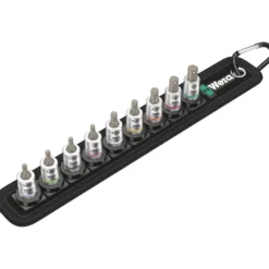 Wera Belt A Imperial 1 Zyklop Bitnuss-Satz Innensechskant, mit Haltefunktion, 1/4"-Antrieb - 05006559001