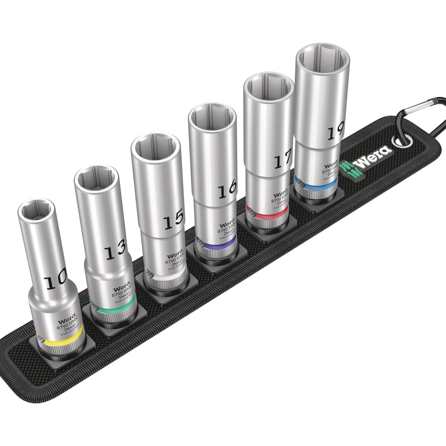 Wera Belt C Deep 1 Steckschlüsseleinsatz-Satz, 1/2"-Antrieb - 05004565001