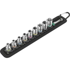 Wera Belt 4 Zyklop Steckschlüssel-Satz 9tlg. 1/4" Antrieb - 003883