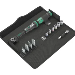 Wera Click-Torque A6 in textiler Box mit Bits + Nüssen Set 20tlg. - 130110