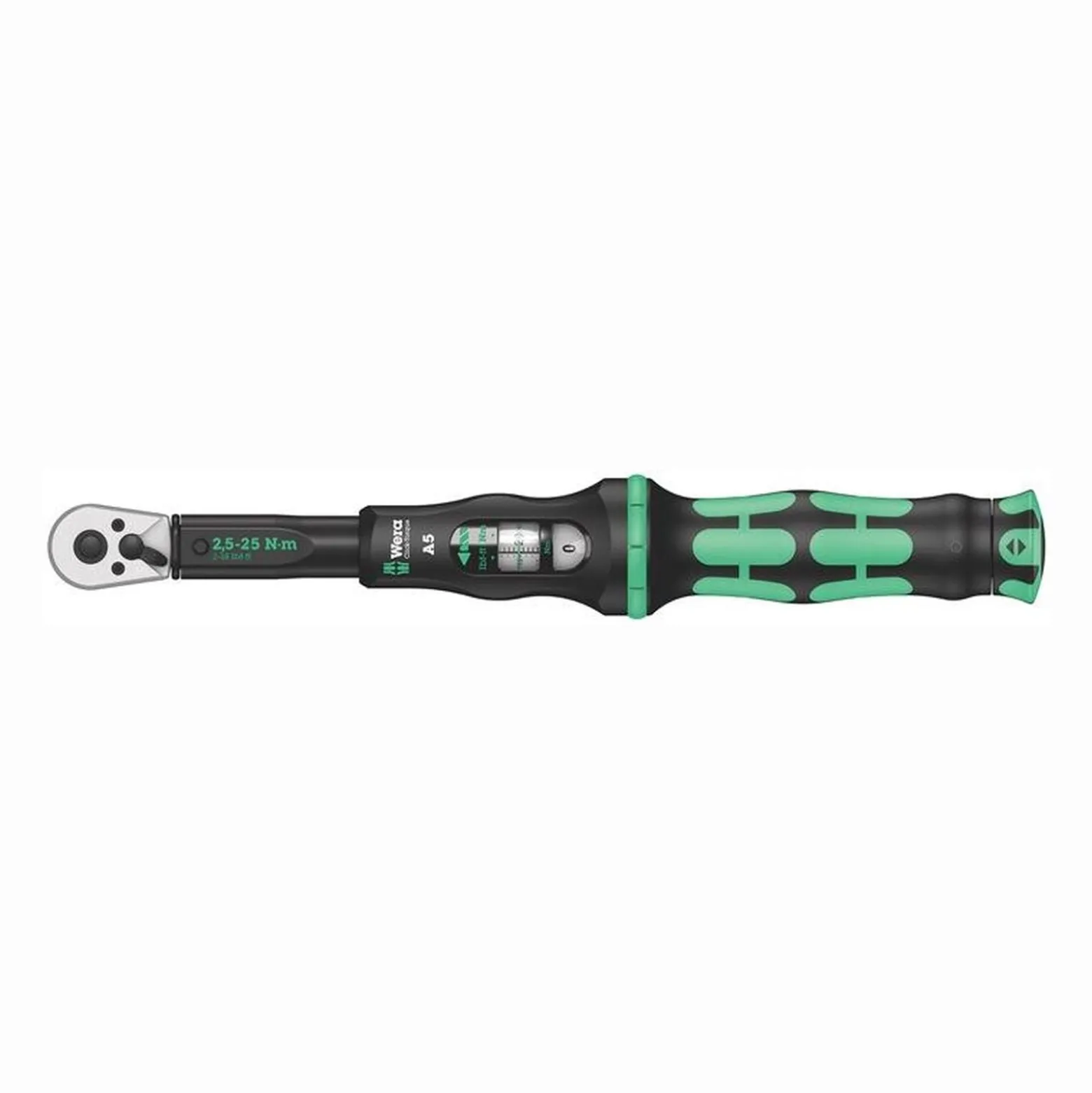 Wera Drehmomentschlüssel Click-Torque A 5 1/4" 2,5 - 25 Nm - 5075604001