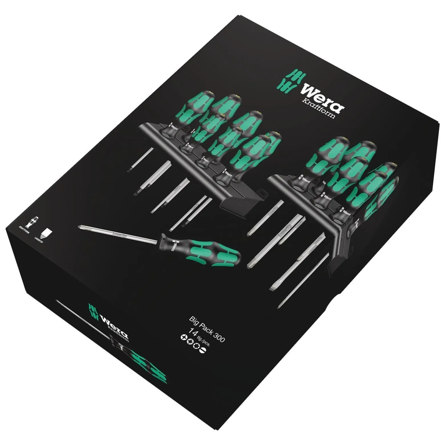 Wera Kraftform Big Pack 300 16tlg. Set - 105630