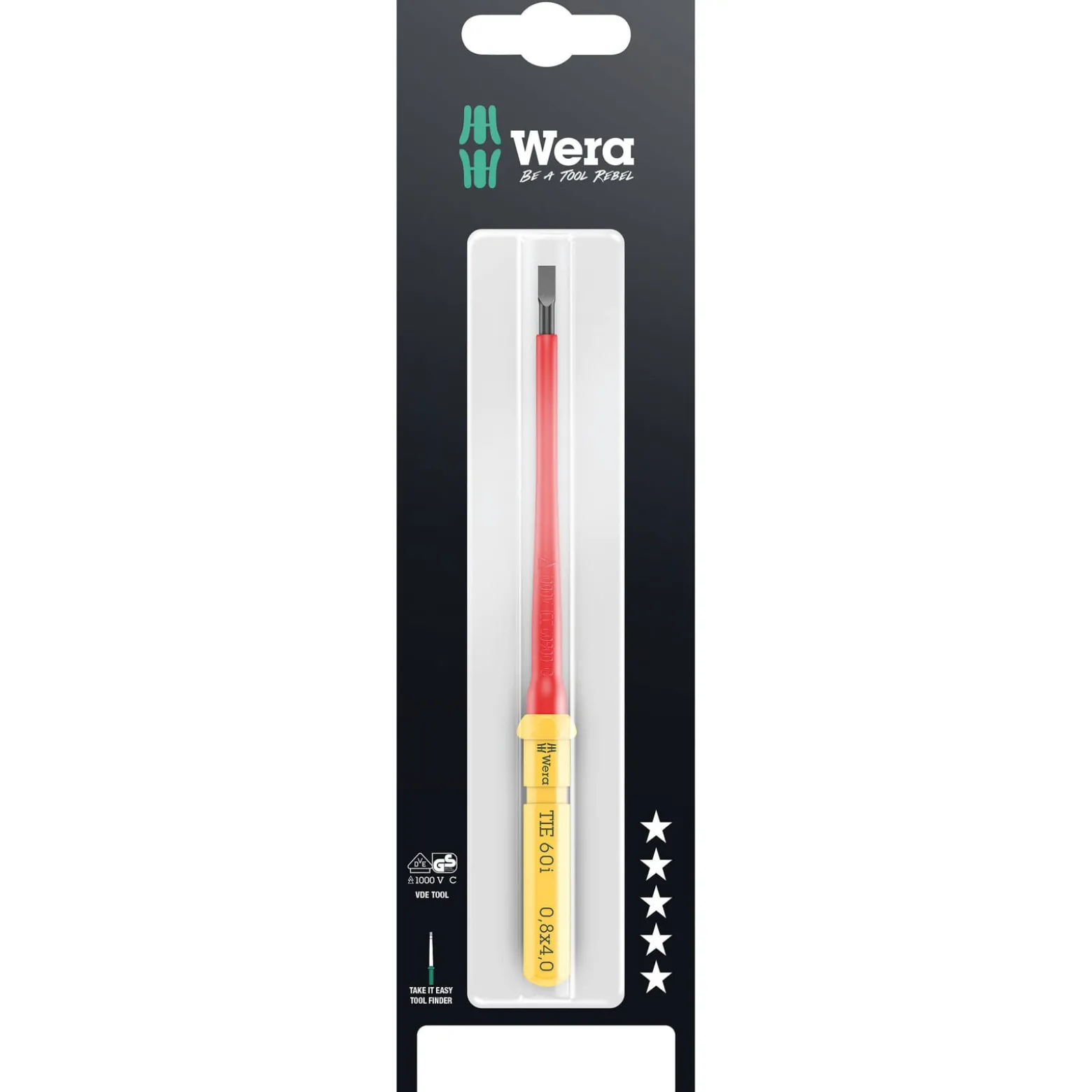 Wera Kraftform Kompakt VDE 60 i Take it easy SB - 05006553001