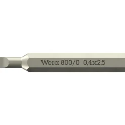 Wera 800/0 Micro Bits für Schlitzschrauben - 05058101001