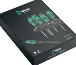 Wera 334/6 Rack Schraubendrehersatz Kraftform Plus Lasertip + Rack - 105650