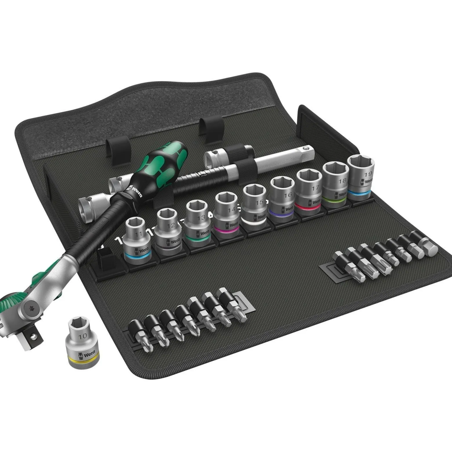 Wera 8100 SC 6 Zyklop Speed-Knarrensatz 1/2"-Antrieb - 004076