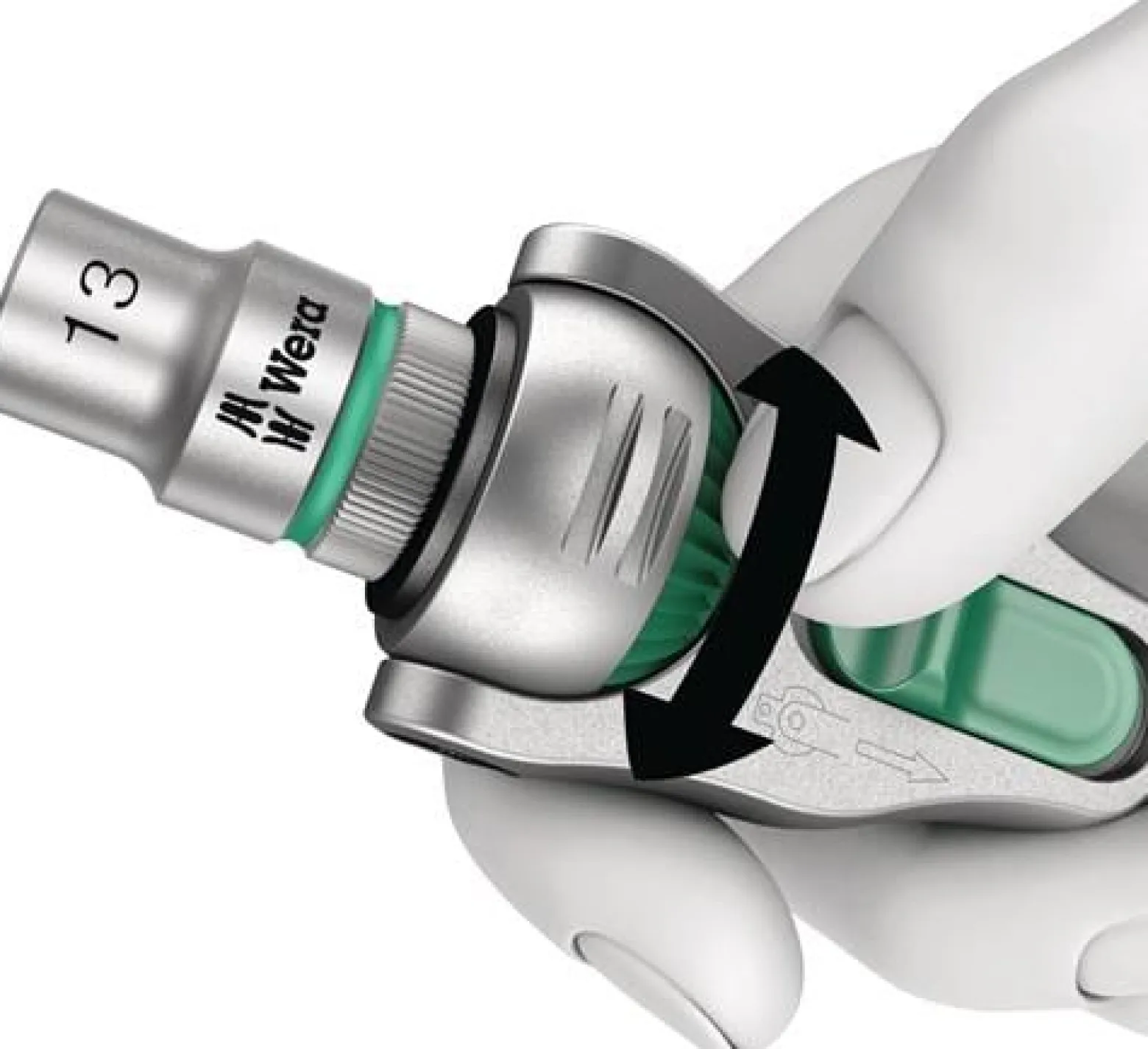 Wera 8100 SC 6 Zyklop Speed-Knarrensatz 1/2"-Antrieb - 004076