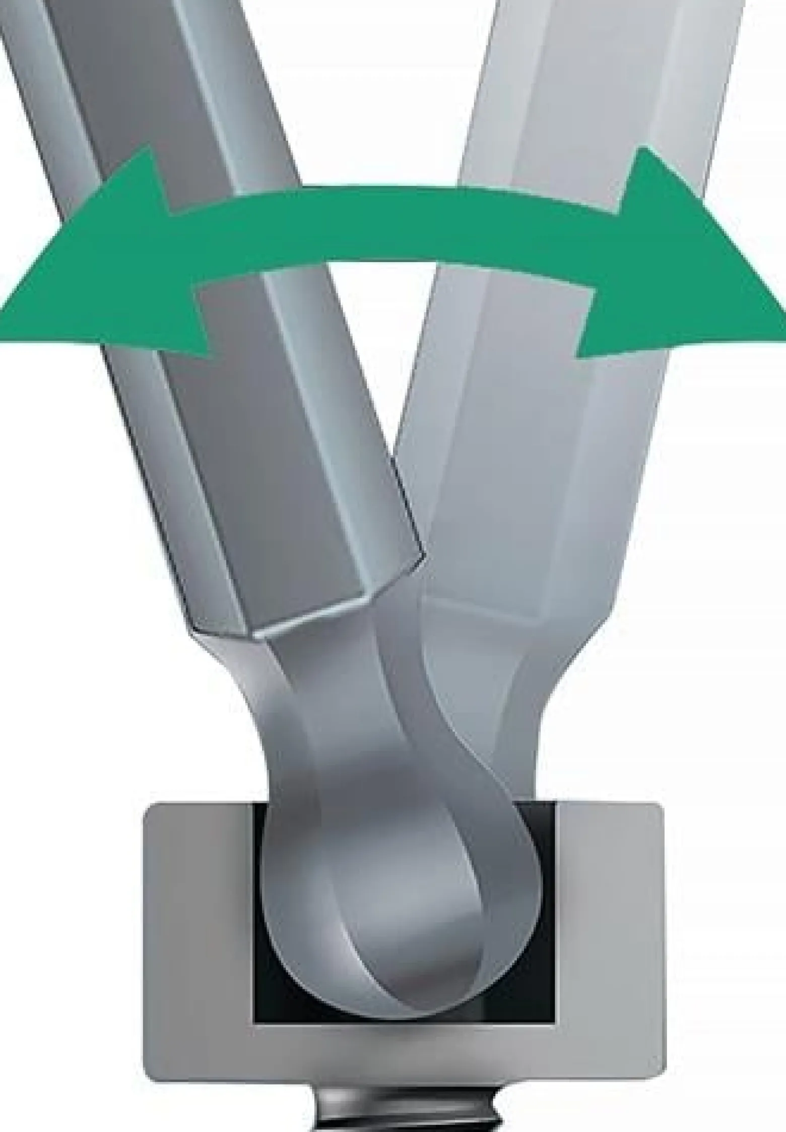 Wera Sechskant-Kugelkopf-Schraubendreher 352 4,0 x 100 mm - 022810