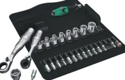 Wera Steckschlüsselsatz KK Zyklop Mini 2 27tlg. 1/4″ SW 4-13 mm Anzahl Zähne 60/60 6-kant - 5135918001