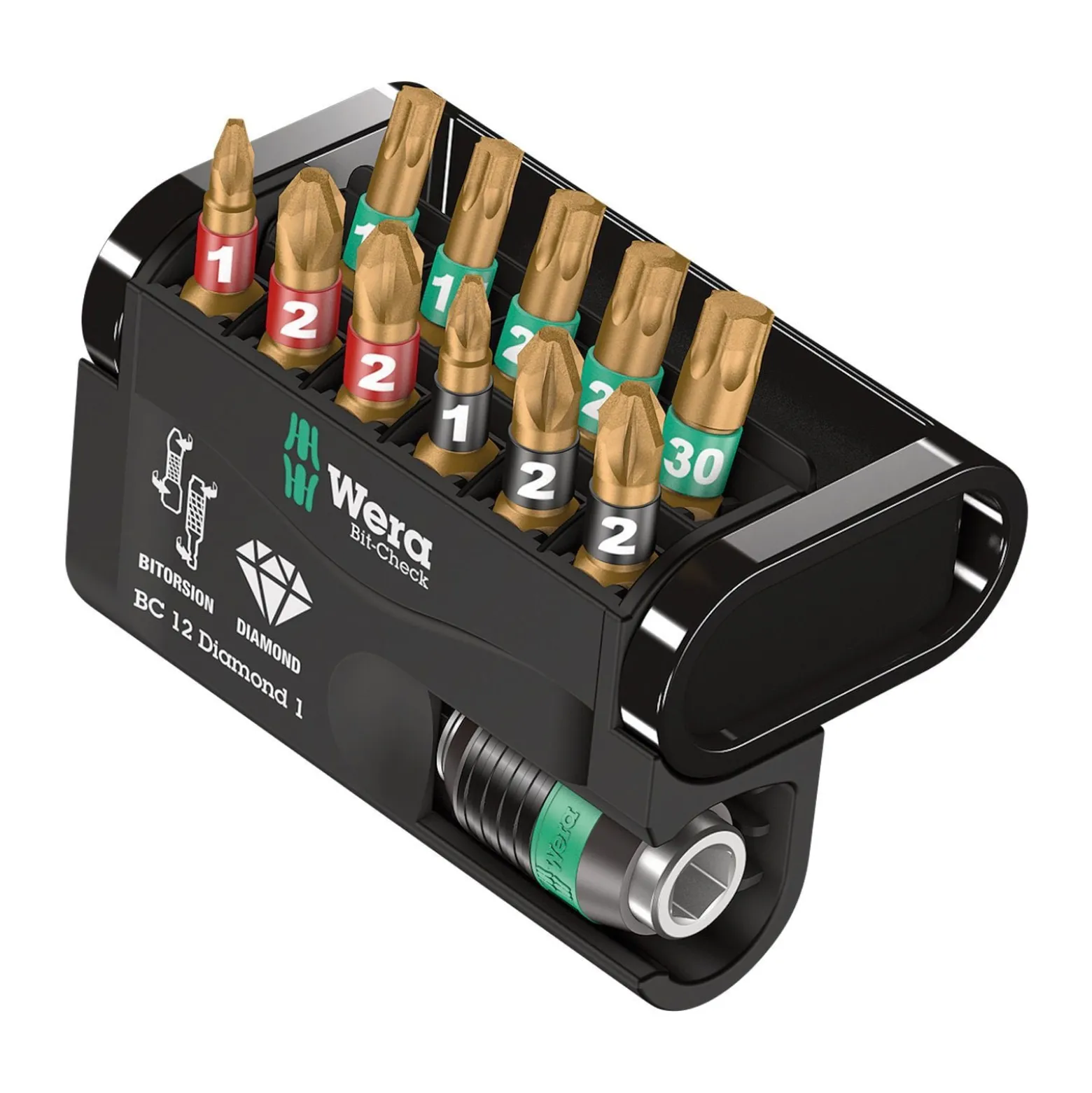Wera 12tlg. Bit-Check 12 Diamond 1 - 057421