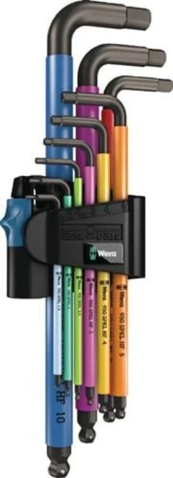 Wera Winkelschlüsselsatz 950 SPKL/9 SM N HF SB- 022210