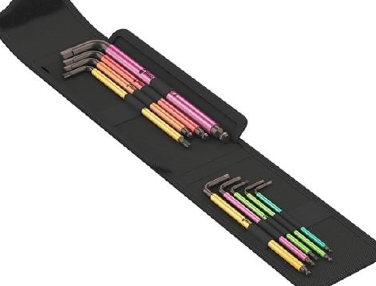 Wera Winkelschraubendrehersatz Bicycle Set 4 9tlg. Textiltasche - 5004173001
