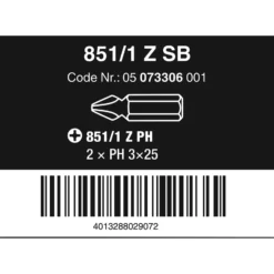 Wera 851/1 Z SB Bits - 05073306001