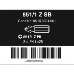 Wera 851/1 Z SB Bits - 05073304001