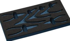 Werkzeugmodul Leereinlage 1/3-Modul 2000 871 241 6-tlg.TECWERK