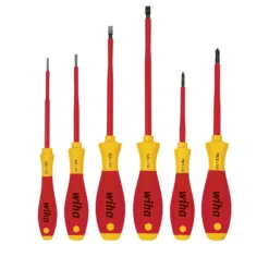 Wiha 320N K6 Schraubendrehersatz SoftFinish electric Schlitz/Phillips 6tlg. - 00833