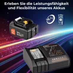 WS24 Akku Starter-Set 18 V / 1x 4,0 Ah Akku + Schnellladegerät